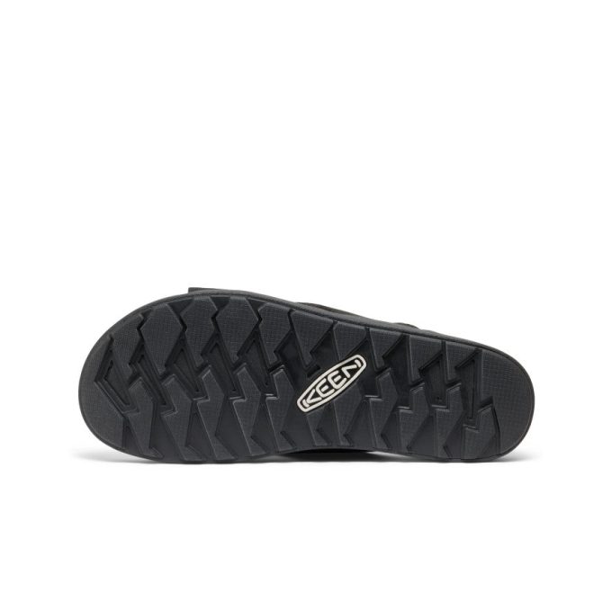 Women's Elle Luxe Cross Strap Sandal  |  Black/Black