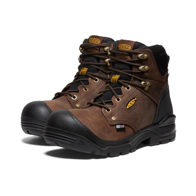 Men's Independence 6" Waterproof Boot (Soft Toe)  |  Dark Earth/Black