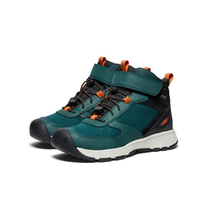 Big Kids' Skua Waterproof Boot  |  Ponderosa Pine/Gold Flame