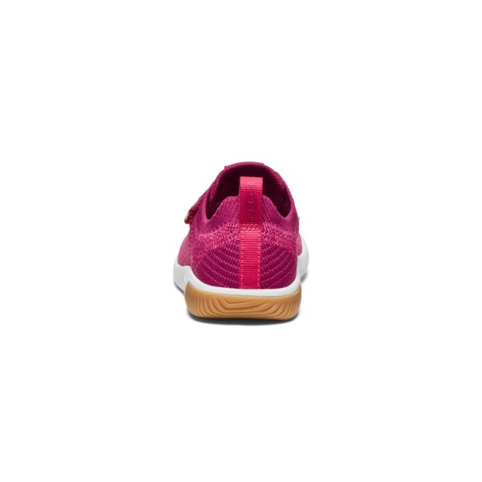 Little Kids' KNX Knit Double Strap  |  Beaujolais/Raspberry
