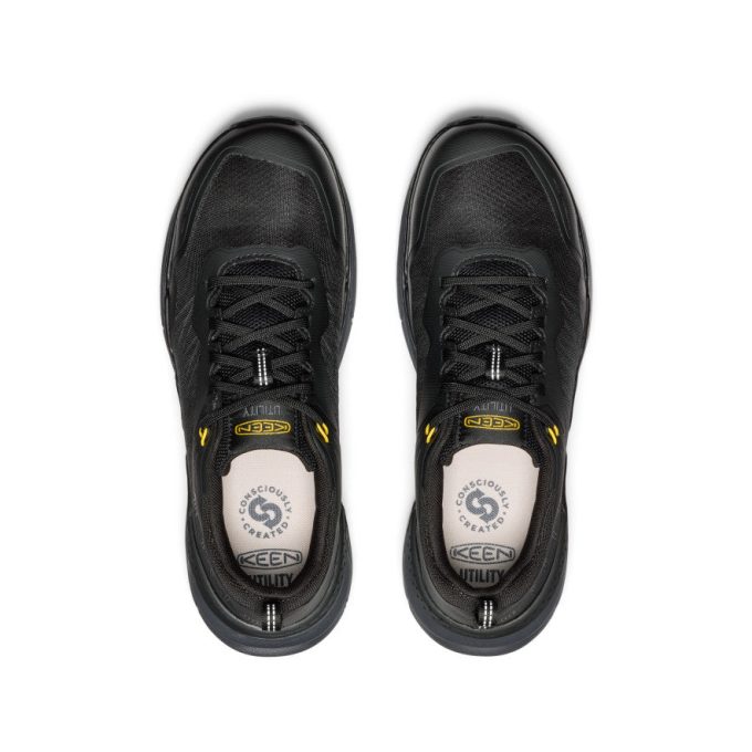 Men's Speedworks Work Sneaker (Carbon Toe)  |  Black/Steel Grey