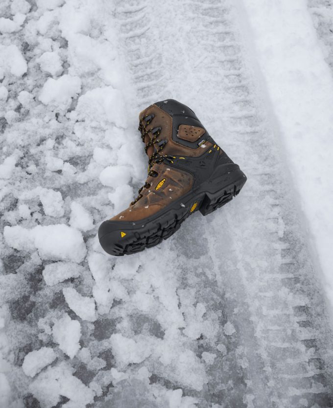 Men's Dover 8" Waterproof Boot (Carbon Toe)  |  Dark Earth/Black