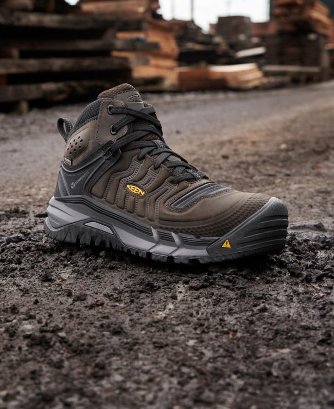 Men's Kansas City+ Waterproof Mid (Carbon Toe)  |  Coffee Bean/Black
