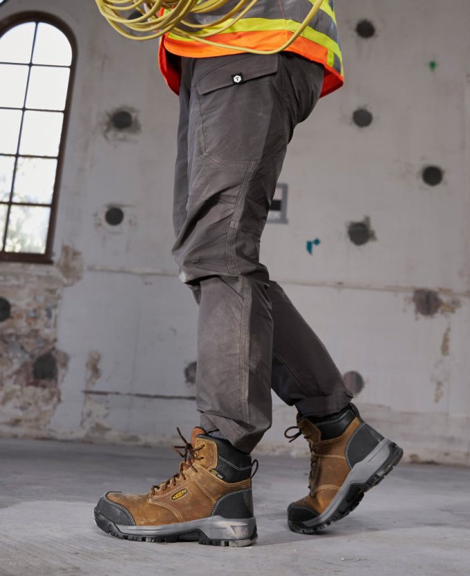 Women's Evanston 6" ESD Boot (Carbon Toe)  |  Bison/Black