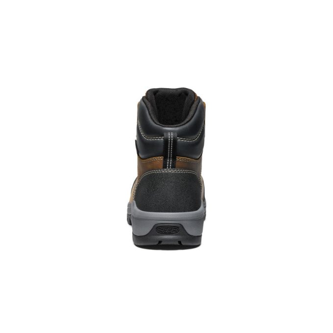 Women's Evanston 6" Waterproof Boot INT MET (Carbon Toe)  |  Bison/Black
