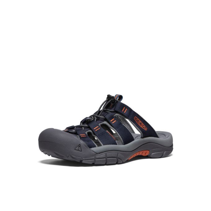 Men's Newport Slide  |  Sky Captain/Bombay Brown