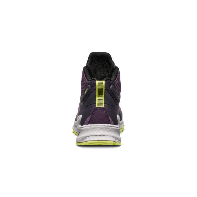 Women's Zionic Waterproof Hiking Boot  |  Black Plum/Daiquiri Green