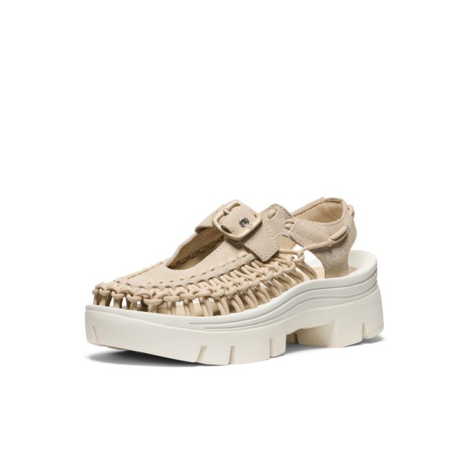 All Gender UNEEK PLT Mary Jane Sneaker  |  Safari/Star White