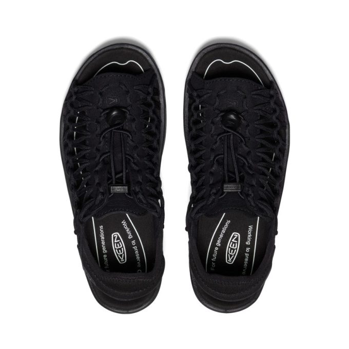 Women's UNEEK II Open-Toe Sneaker  |  Black/Black