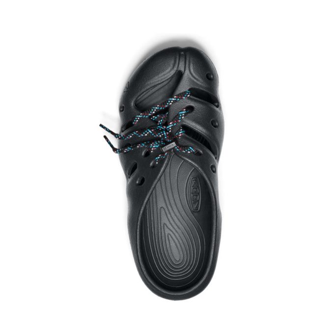 All Gender Yogeez Clog  |  Black/KEEN Yellow