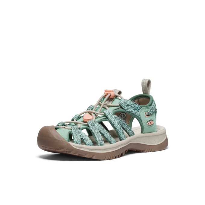 Women's Whisper  |  Granite Green/Peach Parfait