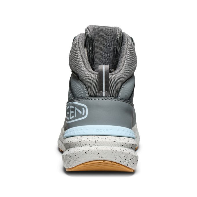 Women's Synchro Waterproof Work Boot (Carbon Toe)  |  Steel Grey/Gum