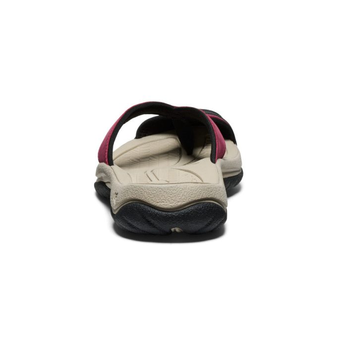 Women's Waimea Leather Flip-Flop  |  Beaujolais