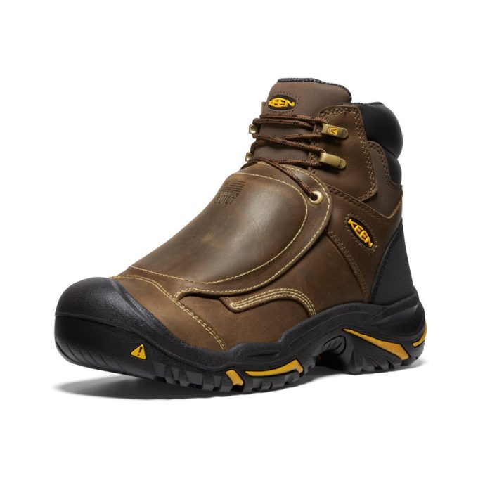 Men's Mt Vernon 6" MET Waterproof Boot (Steel Toe)  |  Cascade Brown