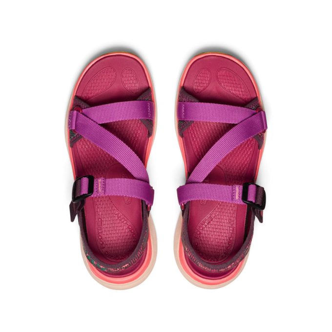 Women's Leiki Open-Toe Sandal  |  Plum Perfect/Dubarry