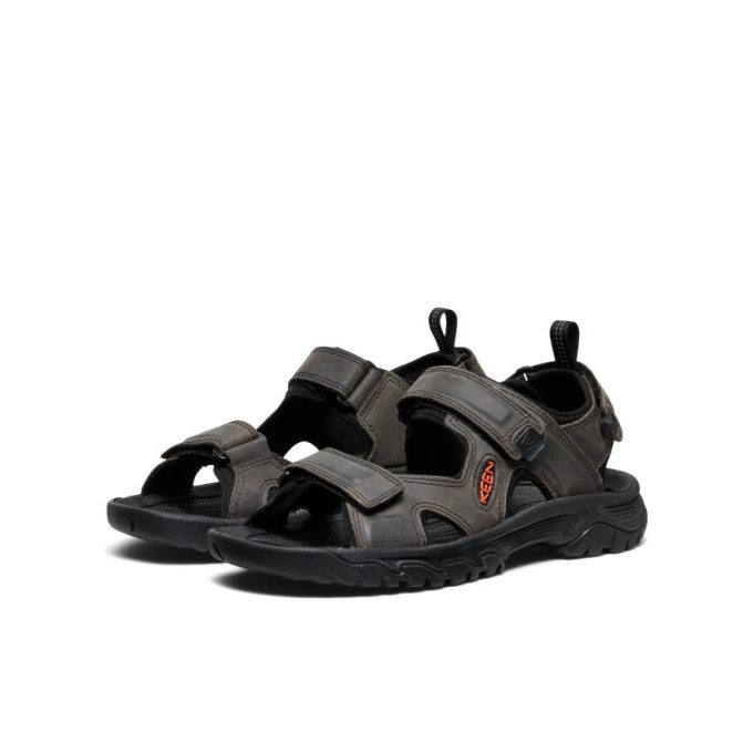 Men's Targhee III Open Toe Sandal  |  Grey/Black