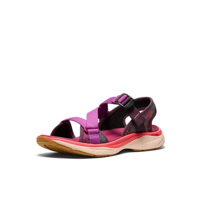 Women's Leiki Open-Toe Sandal  |  Plum Perfect/Dubarry