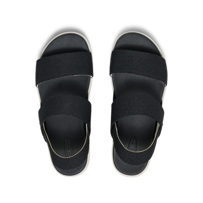 Women's Elle Backstrap Sandal Wide  |  Black