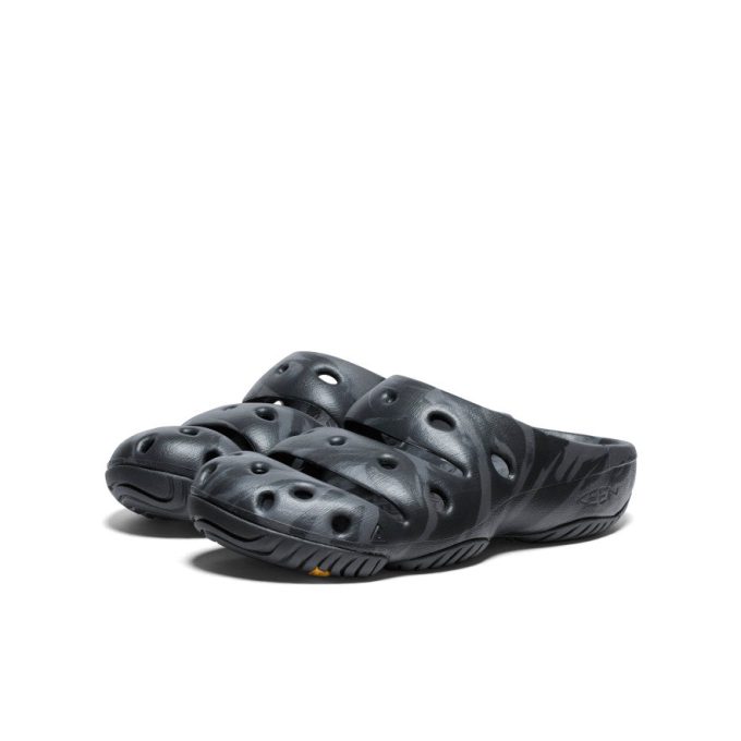 Men's Yogui Clog  |  Black Marble