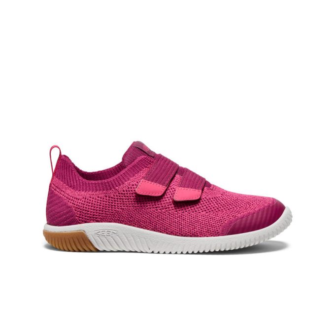 Big Kids' KNX Knit Double Strap  |  Beaujolais/Raspberry