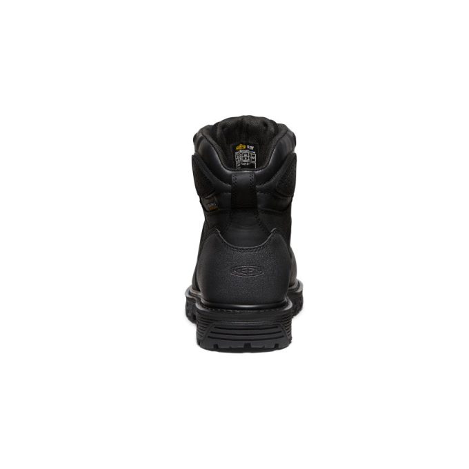 Men's Camden 6" Waterproof Boot (Carbon Toe)  |  Black/Black