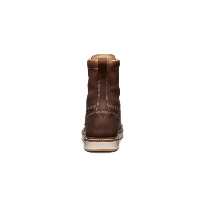 Men's Liberty 8" Waterproof Boot (Carbon Toe)  |  Leather Brown/Gum