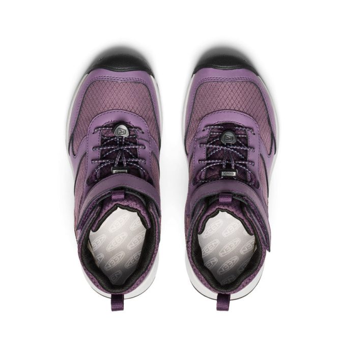 Big Kids' Skua Waterproof Boot  |  Black Plum/Plum Perfect