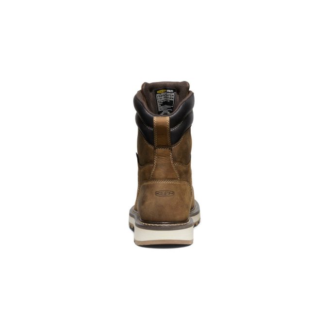Men's Cincinnati 8" Waterproof 90° Heel Boot (Carbon Toe)  |  Belgian/Sandshell