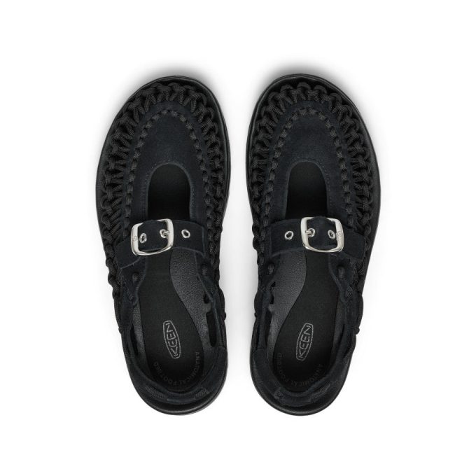 All Gender UNEEK PLT Mary Jane Sneaker  |  Black/Black