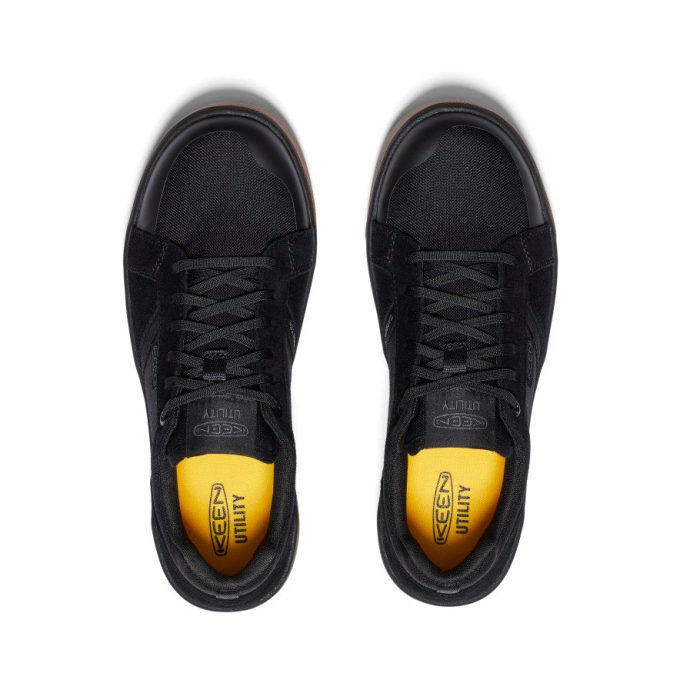 Men's Kenton Work Shoe (Carbon Toe)  |  Black/Gum