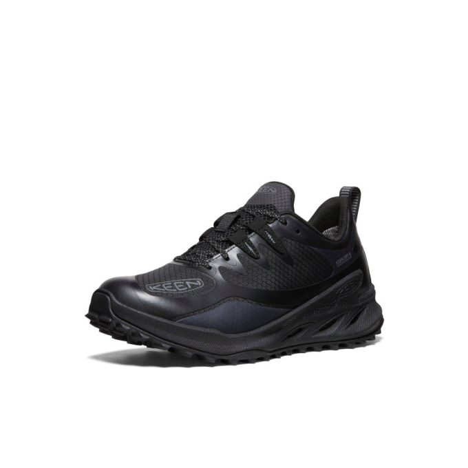 Women's Zionic Waterproof Hiking Shoe  |  Black/Black