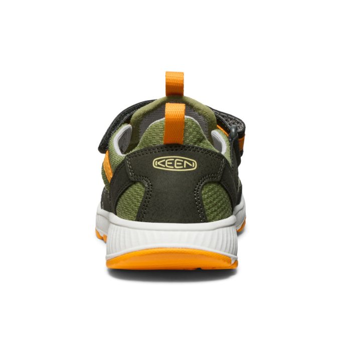 Big Kids' Motozoa Sandal  |  Forest Night/Bright Marigold