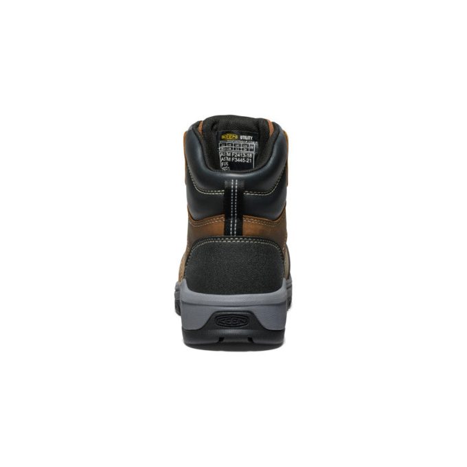 Women's Evanston 6" ESD Boot (Carbon Toe)  |  Bison/Black