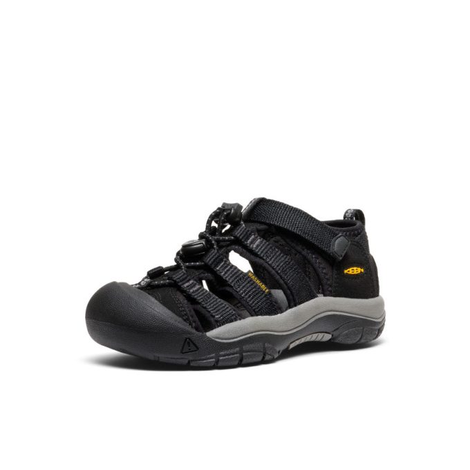 Little Kids' Newport H2  |  Black/Keen Yellow