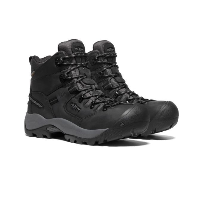 Men's Pittsburgh Energy 6" Waterproof Boot (Carbon Toe)  |  Black/Forged Iron
