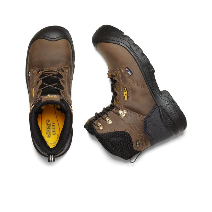 Men's Independence 6" Waterproof Boot (Carbon Toe)  |  Dark Earth/Black