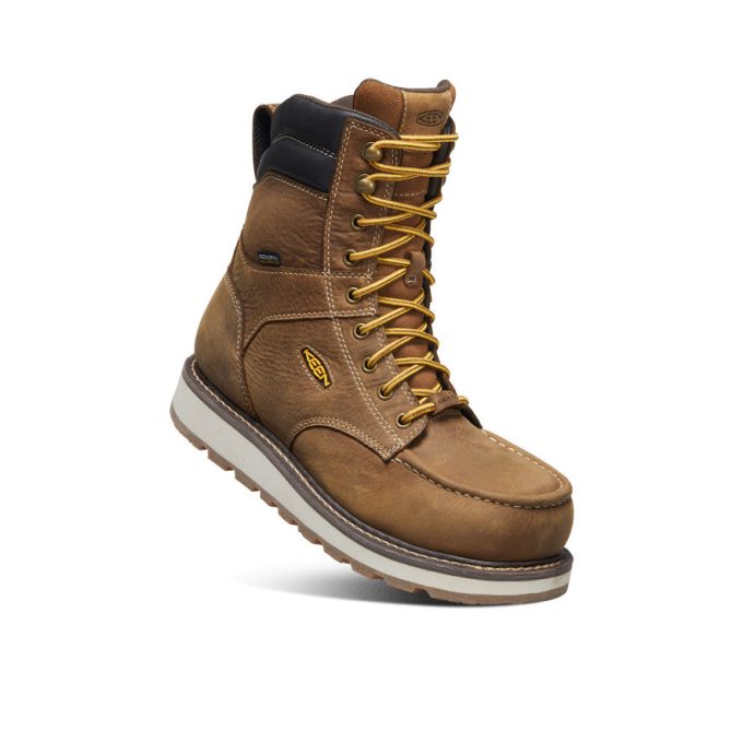 Men's Cincinnati 8" Waterproof Boot (Carbon Toe)  |  Belgian/Sandshell
