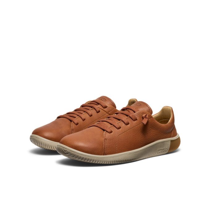 Men's KNX Leather Sneaker  |  Tortoise Shell/Plaza Taupe