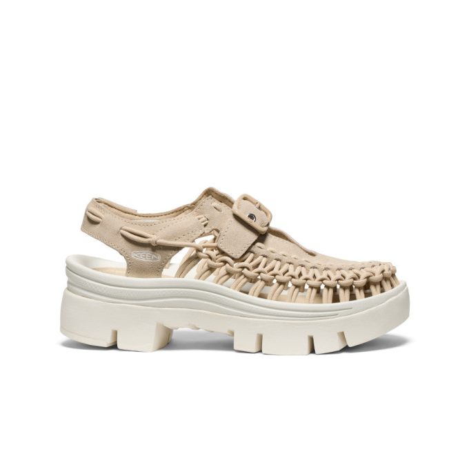 All Gender UNEEK PLT Mary Jane Sneaker  |  Safari/Star White
