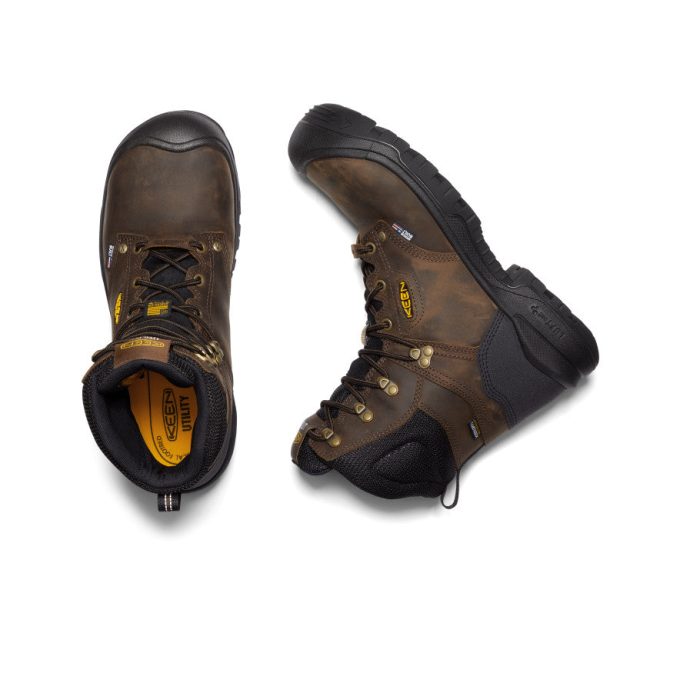 Men's Independence 8" Waterproof Boot (Carbon Toe)  |  Dark Earth/Black