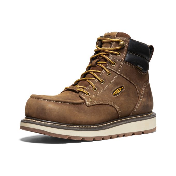 Men's Cincinnati 6" Waterproof Boot (Carbon Toe)  |  Belgian/Sandshell