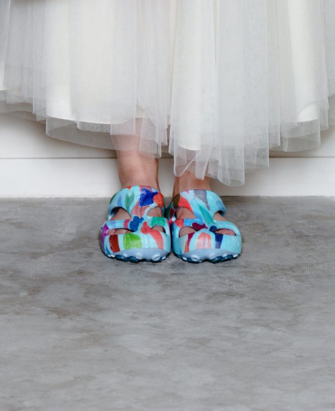 Women's Yogui Arts Clog x ARTPARA FUKAGAWA  |  Kujira To Nakamatachi