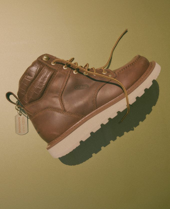 Men's Cincinnati 6" Boot (Soft Toe) x Noon Goons   |  Leather Brown/Off White