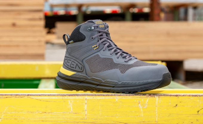 Men's Synchro Waterproof Work Boot (Carbon Toe)  |  Magnet/Black