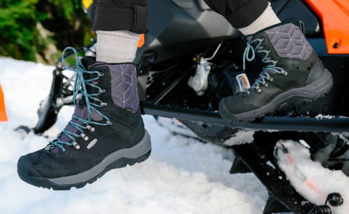 Women's Revel IV High Polar Waterproof Boot  |  Steel Grey/Orchid Petal