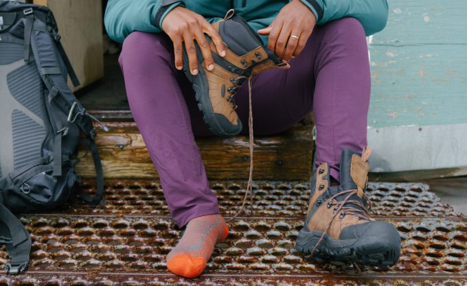 Men's Revel IV Polar Waterproof Boot  |  Bison/Orange Pepper