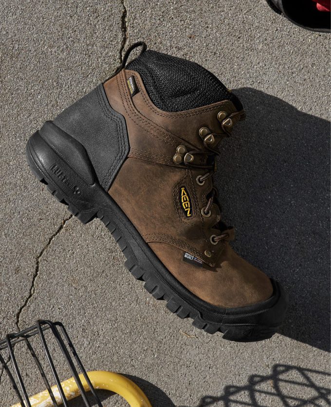 Men's Independence 6" Waterproof Boot (Soft Toe)  |  Dark Earth/Black
