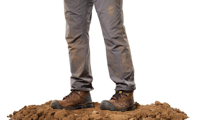 Men's Independence 8" Waterproof Boot (Carbon Toe)  |  Dark Earth/Black