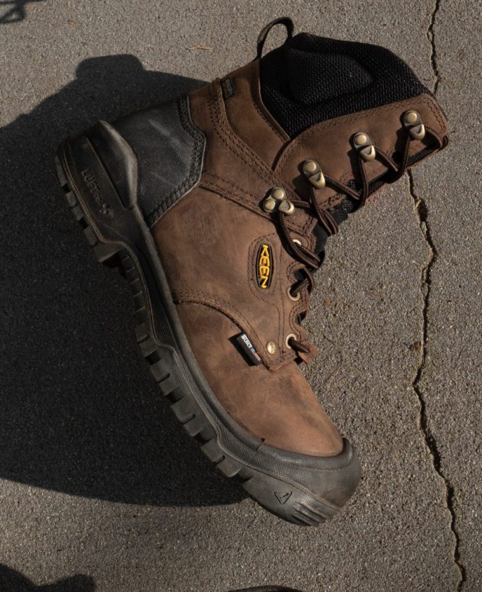 Men's Independence 8" Insulated Waterproof Boot (Carbon Toe)  |  Dark Earth/Black