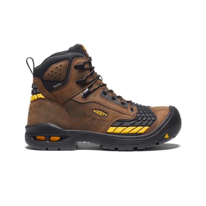 Men's Troy 6" Waterproof Boot (Carbon Toe)  |  Dark Earth/Black